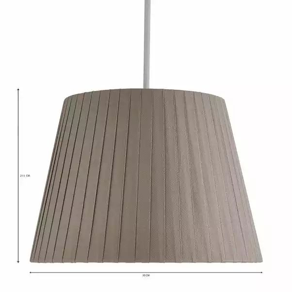 Dunelm Ingrid Wrap 30cm Tapered Lamp Shade 8 Dunelm Ingrid Wrap 30cm Tapered Lamp Shade - Image 6