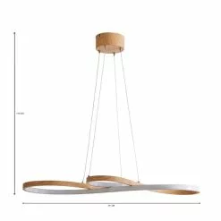 Dunelm Jaxson LED Wood Effect Ceiling Fitting 13 Dunelm Jaxson LED Wood Effect Ceiling Fitting -all lighting Sales Store 1000169171 alt07