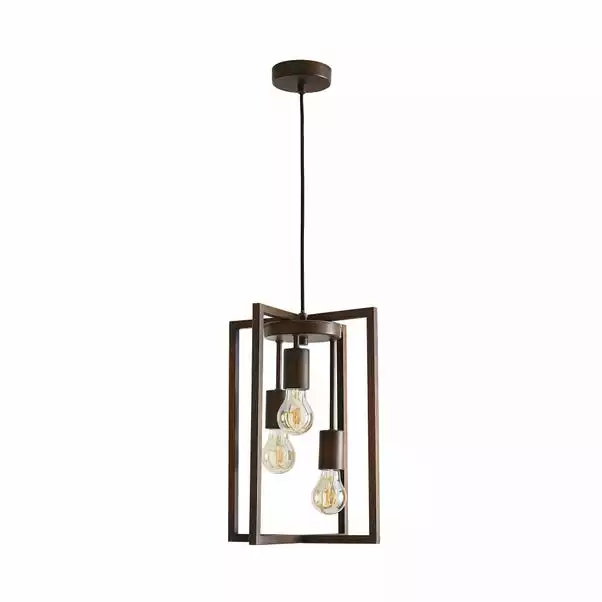 Dunelm London 3 Light Bronze Industrial Pendant Fitting 7 Dunelm London 3 Light Bronze Industrial Pendant Fitting - Image 5