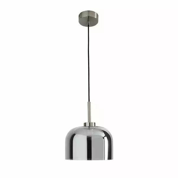 Dunelm Palazzo Smoked Glass Pendant Ceiling Fitting 7 Dunelm Palazzo Smoked Glass Pendant Ceiling Fitting - Image 5