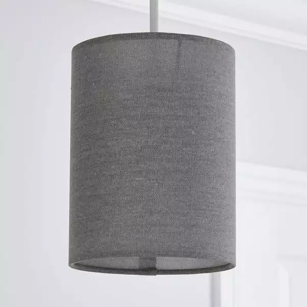 Dunelm Sara 20cm Cylinder Shade 4 Dunelm Sara 20cm Cylinder Shade - Image 2