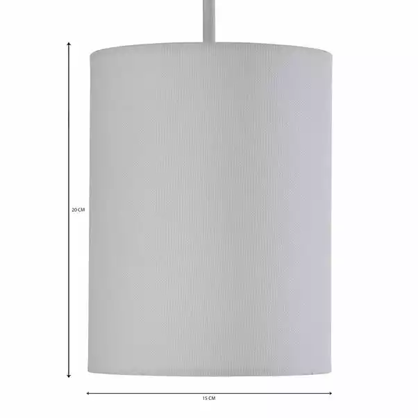 Dunelm Sara 20cm Cylinder Shade 7 Dunelm Sara 20cm Cylinder Shade - Image 5