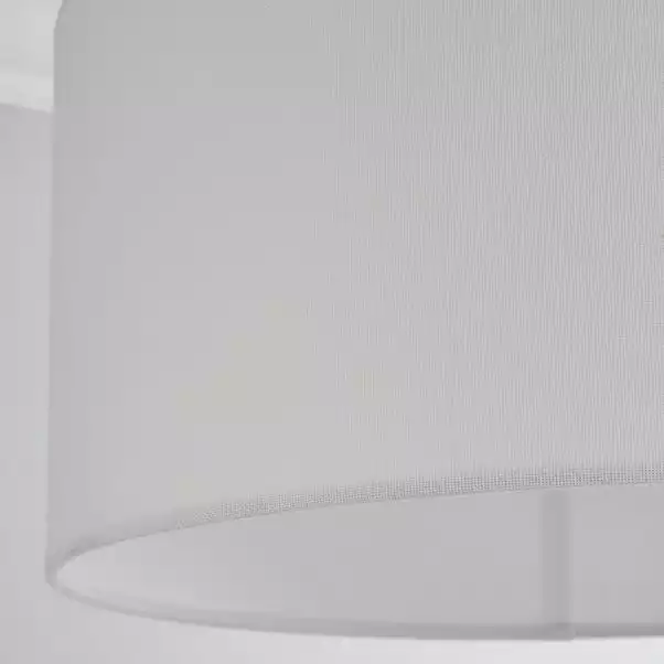 Dunelm Sara 40cm Shallow Drum Shade 7 Dunelm Sara 40cm Shallow Drum Shade - Image 5