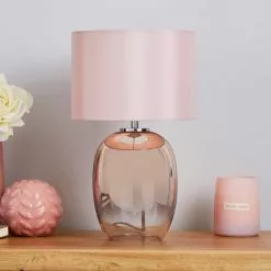 Dunelm Seychelles Mini Blush Pink Table Lamp 9 Dunelm Seychelles Mini Blush Pink Table Lamp -all lighting Sales Store 1000169231 alt01