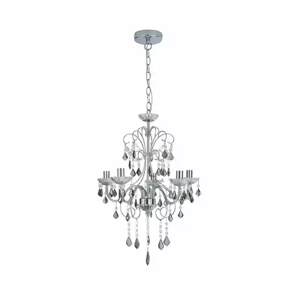 Dunelm Sophy 5 Light Chandelier 7 Dunelm Sophy 5 Light Chandelier - Image 5