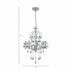 Dunelm Sophy 5 Light Chandelier 13 Dunelm Sophy 5 Light Chandelier -all lighting Sales Store 1000169240 alt07
