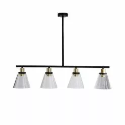 Dunelm Warren 4 Light Glass Bar Fitting 12 Dunelm Warren 4 Light Glass Bar Fitting -all lighting Sales Store 1000169260 alt04