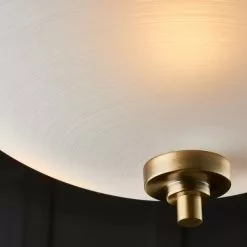 Vogue Lighting Vogue Welles 3 Light Flush Ceiling Fitting Brass 9 Vogue Lighting Vogue Welles 3 Light Flush Ceiling Fitting Brass -all lighting Sales Store 1000169432 alt02