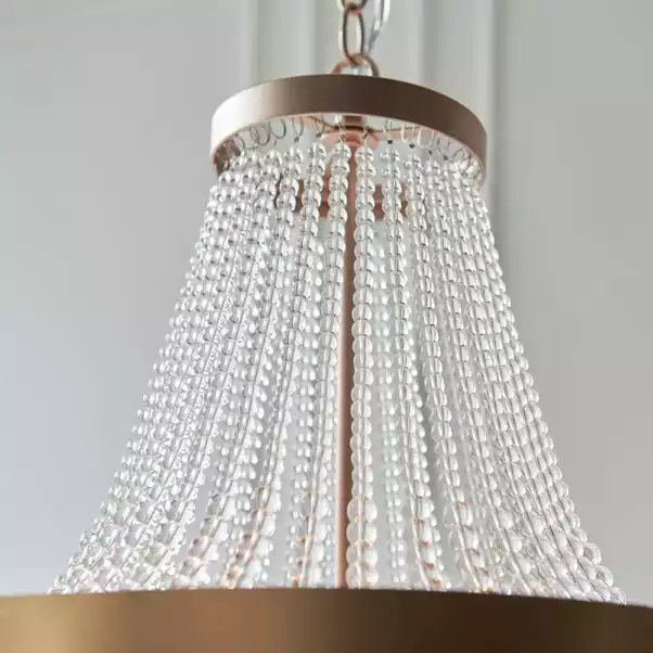 Vogue Lighting Vogue Celine 5 Light Ceiling Fitting Gold 7 Vogue Lighting Vogue Celine 5 Light Ceiling Fitting Gold - Image 5