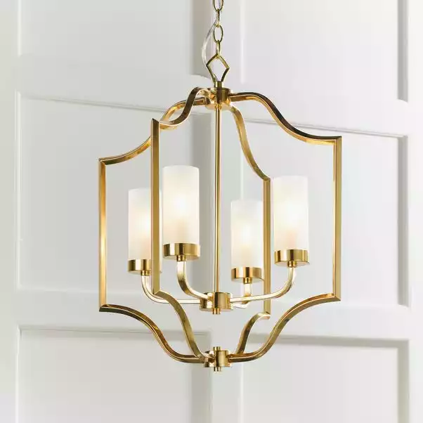 Vogue Lighting Vogue Edrea 4 Light Ceiling Fitting Brass 5 Vogue Lighting Vogue Edrea 4 Light Ceiling Fitting Brass - Image 3