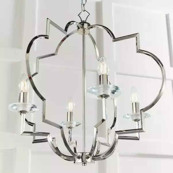 Vogue Lighting Vogue Garland 4 Light Ceiling Fitting Chrome 7 Vogue Lighting Vogue Garland 4 Light Ceiling Fitting Chrome - Image 5