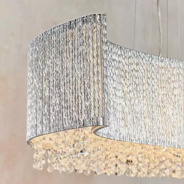 Vogue Lighting Vogue Galina 8 Light Crystal Ceiling Fitting Chrome 5 Vogue Lighting Vogue Galina 8 Light Crystal Ceiling Fitting Chrome - Image 3