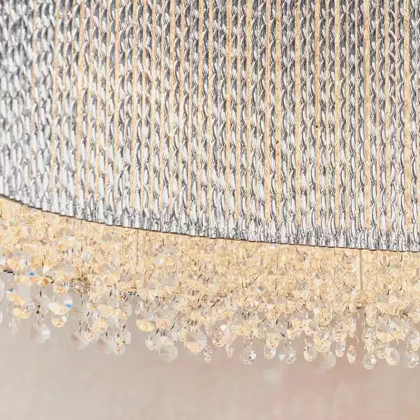 Vogue Lighting Vogue Galina 8 Light Crystal Ceiling Fitting Chrome 6 Vogue Lighting Vogue Galina 8 Light Crystal Ceiling Fitting Chrome - Image 4