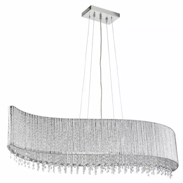 Vogue Lighting Vogue Galina 8 Light Crystal Ceiling Fitting Chrome 8 Vogue Lighting Vogue Galina 8 Light Crystal Ceiling Fitting Chrome - Image 6