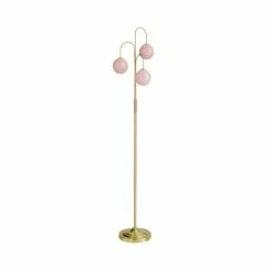 Dunelm Gigi 3 Light Gold Floor Lamp -all lighting Sales Store 1000180638 alt05