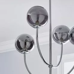Dunelm Gigi Chrome Ceiling Fitting 10 Dunelm Gigi Chrome Ceiling Fitting -all lighting Sales Store 1000180652 alt02