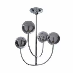 Dunelm Gigi Chrome Ceiling Fitting 12 Dunelm Gigi Chrome Ceiling Fitting -all lighting Sales Store 1000180652 alt05