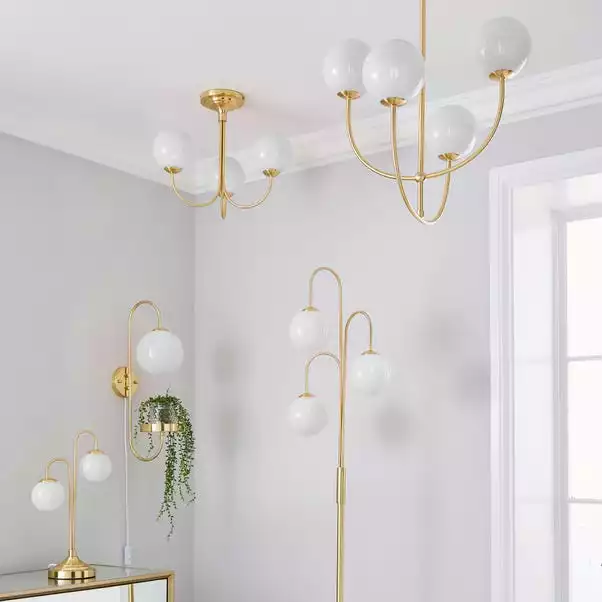 Dunelm Gigi Easy Fit Plug In White Wall Light 8 Dunelm Gigi Easy Fit Plug In White Wall Light - Image 6