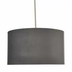 Dunelm Nesa 35cm Velvet Drum Shade 11 Dunelm Nesa 35cm Velvet Drum Shade -all lighting Sales Store 1000181822 alt05