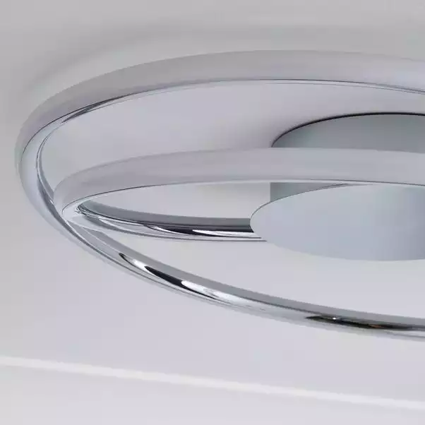 Dunelm Langdon 2 Light Integrated LED Bathroom Ceiling Fitting 5 Dunelm Langdon 2 Light Integrated LED Bathroom Ceiling Fitting - Image 3