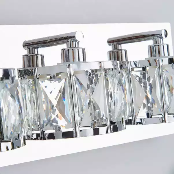 Dunelm Kylie Bathroom 3 Light Wall Light 6 Dunelm Kylie Bathroom 3 Light Wall Light - Image 4