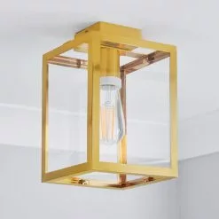 Dunelm London Bathroom Ceiling Fitting Brushed Gold 9 Dunelm London Bathroom Ceiling Fitting Brushed Gold -all lighting Sales Store 1000182549 alt01