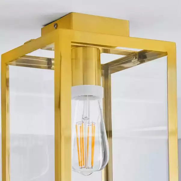 Dunelm London Bathroom Ceiling Fitting Brushed Gold 6 Dunelm London Bathroom Ceiling Fitting Brushed Gold - Image 4