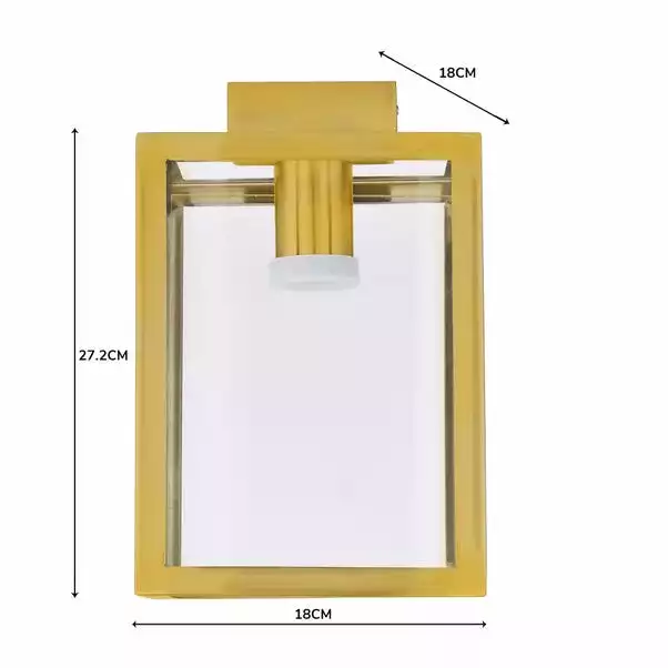 Dunelm London Bathroom Ceiling Fitting Brushed Gold 8 Dunelm London Bathroom Ceiling Fitting Brushed Gold - Image 6