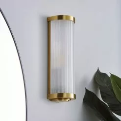 Dunelm Ripon Bathroom Wall Light Brushed Gold 9 Dunelm Ripon Bathroom Wall Light Brushed Gold -all lighting Sales Store 1000182550 alt01