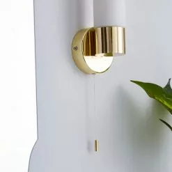 Dunelm Porto Bathroom Wall Light Brass 10 Dunelm Porto Bathroom Wall Light Brass -all lighting Sales Store 1000182551 alt02
