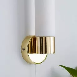 Dunelm Porto Bathroom Wall Light Brass 11 Dunelm Porto Bathroom Wall Light Brass -all lighting Sales Store 1000182551 alt03