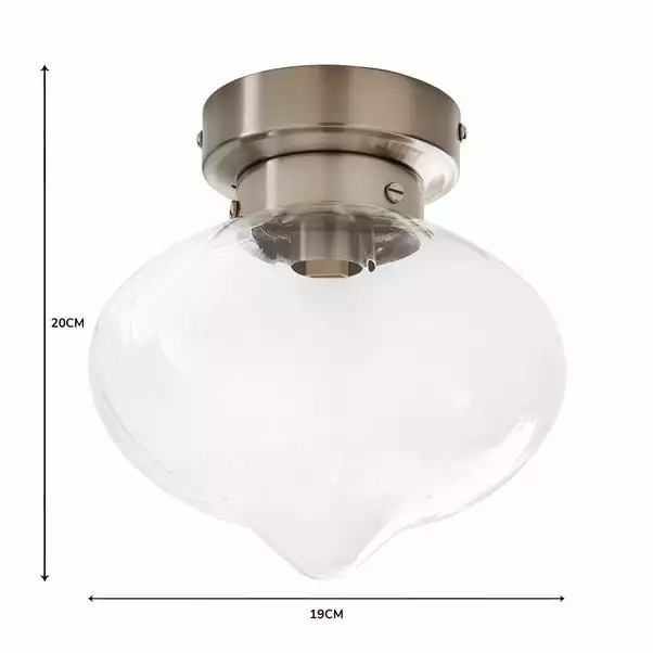 Dunelm Voyager Bathroom Flush Ceiling Fitting 5 Dunelm Voyager Bathroom Flush Ceiling Fitting - Image 3