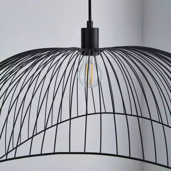 Elements Jaula 70cm Ceiling Fitting Black 4 Elements Jaula 70cm Ceiling Fitting Black - Image 3