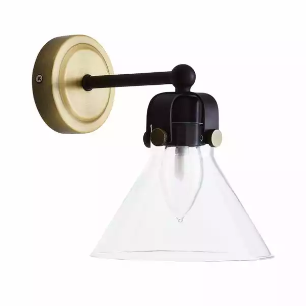 Dunelm Paulson Bathroom Wall Light Antique Brass 7 Dunelm Paulson Bathroom Wall Light Antique Brass - Image 5