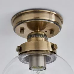 Dunelm Broden Bathroom Flush Fitting Antique Brass 10 Dunelm Broden Bathroom Flush Fitting Antique Brass -all lighting Sales Store 1000182583 alt02