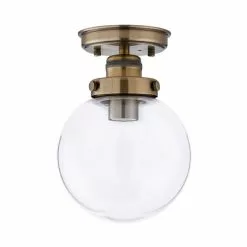 Dunelm Broden Bathroom Flush Fitting Antique Brass 12 Dunelm Broden Bathroom Flush Fitting Antique Brass -all lighting Sales Store 1000182583 alt05