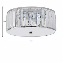 Dunelm Tropez Bathroom Flush Chandelier 13 Dunelm Tropez Bathroom Flush Chandelier -all lighting Sales Store 1000182589 alt07