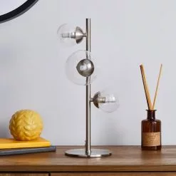 Dunelm Tarsia Glass Table Lamp Satin Nickel 9 Dunelm Tarsia Glass Table Lamp Satin Nickel -all lighting Sales Store 1000182789 alt01