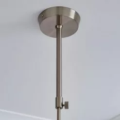 Dunelm Tarsia Glass Ceiling Fitting Satin Nickel 11 Dunelm Tarsia Glass Ceiling Fitting Satin Nickel -all lighting Sales Store 1000182791 alt03