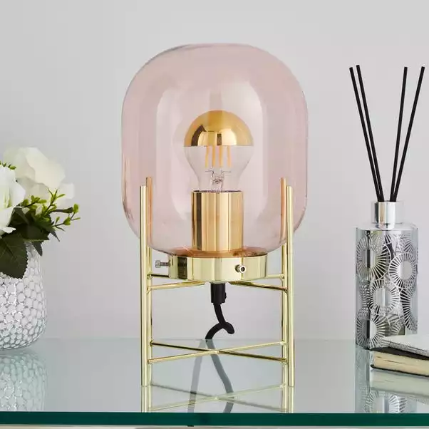 Elements Dayo Table Lamp Pink 4 Elements Dayo Table Lamp Pink - Image 2