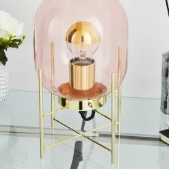 Elements Dayo Table Lamp Pink 10 Elements Dayo Table Lamp Pink -all lighting Sales Store 1000182797 alt02