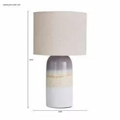 Dunelm Audre Ceramic Glaze Table Lamp 13 Dunelm Audre Ceramic Glaze Table Lamp -all lighting Sales Store 1000182852 alt07