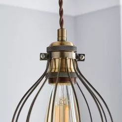 Dunelm Charlie Industrial Bulb Cage 10 Dunelm Charlie Industrial Bulb Cage -all lighting Sales Store 1000182917 alt02