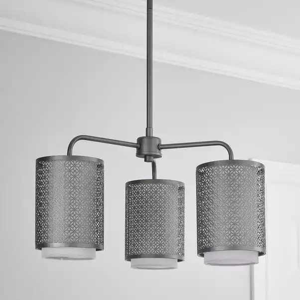 Dunelm Vienna 3 Light Ceiling Fitting 4 Dunelm Vienna 3 Light Ceiling Fitting - Image 2