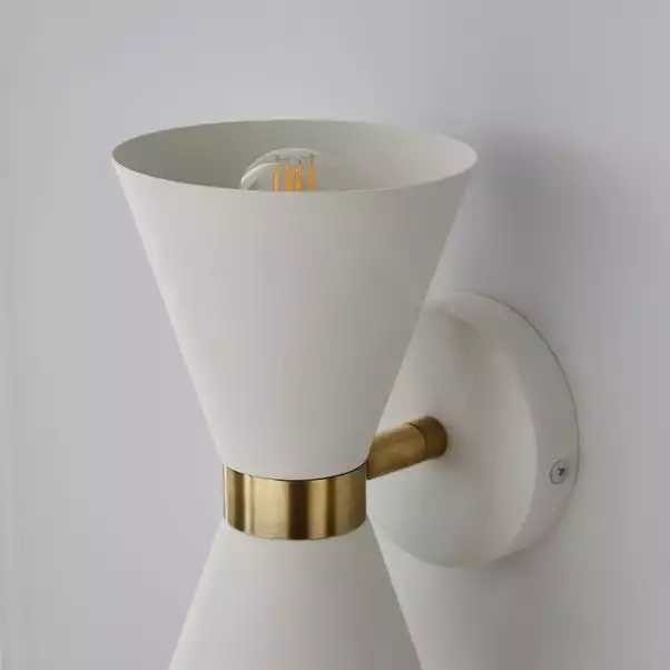 Dunelm Archie Retro Head Dual Lit Wall Light 5 Dunelm Archie Retro Head Dual Lit Wall Light - Image 3