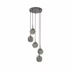 Dunelm Alexis 5 Light Cluster Fitting -all lighting Sales Store 1000183022 alt04