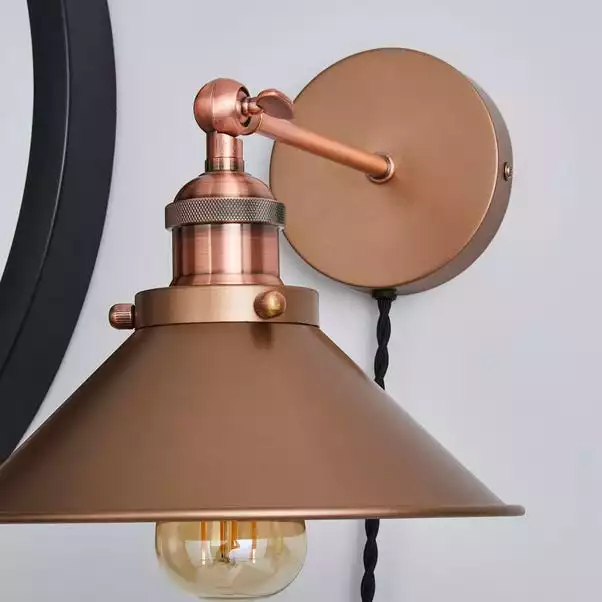 Dunelm Logan Plug-in Wall Light 5 Dunelm Logan Plug-in Wall Light - Image 3