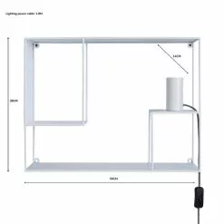 Dunelm Bradford Shelf Wall Light With Magnetic Bulb Holder 13 Dunelm Bradford Shelf Wall Light With Magnetic Bulb Holder -all lighting Sales Store 1000183028 alt07