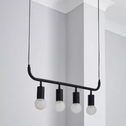 Dunelm Bradford Ceiling Fitting Matt Black 9 Dunelm Bradford Ceiling Fitting Matt Black -all lighting Sales Store 1000183035 alt01