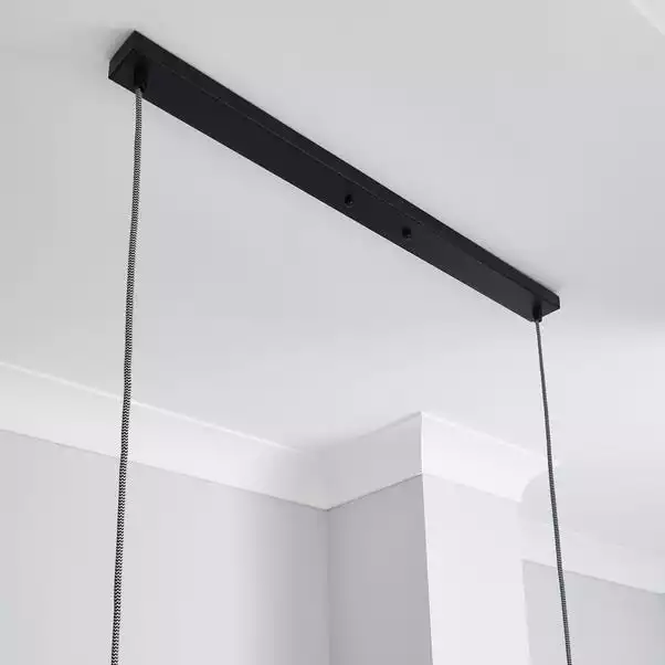 Dunelm Bradford Ceiling Fitting Matt Black 6 Dunelm Bradford Ceiling Fitting Matt Black - Image 4